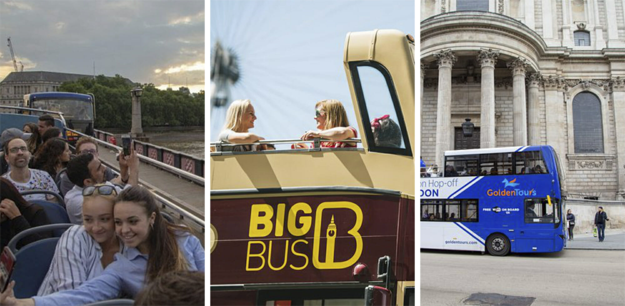 best open top bus tours in london