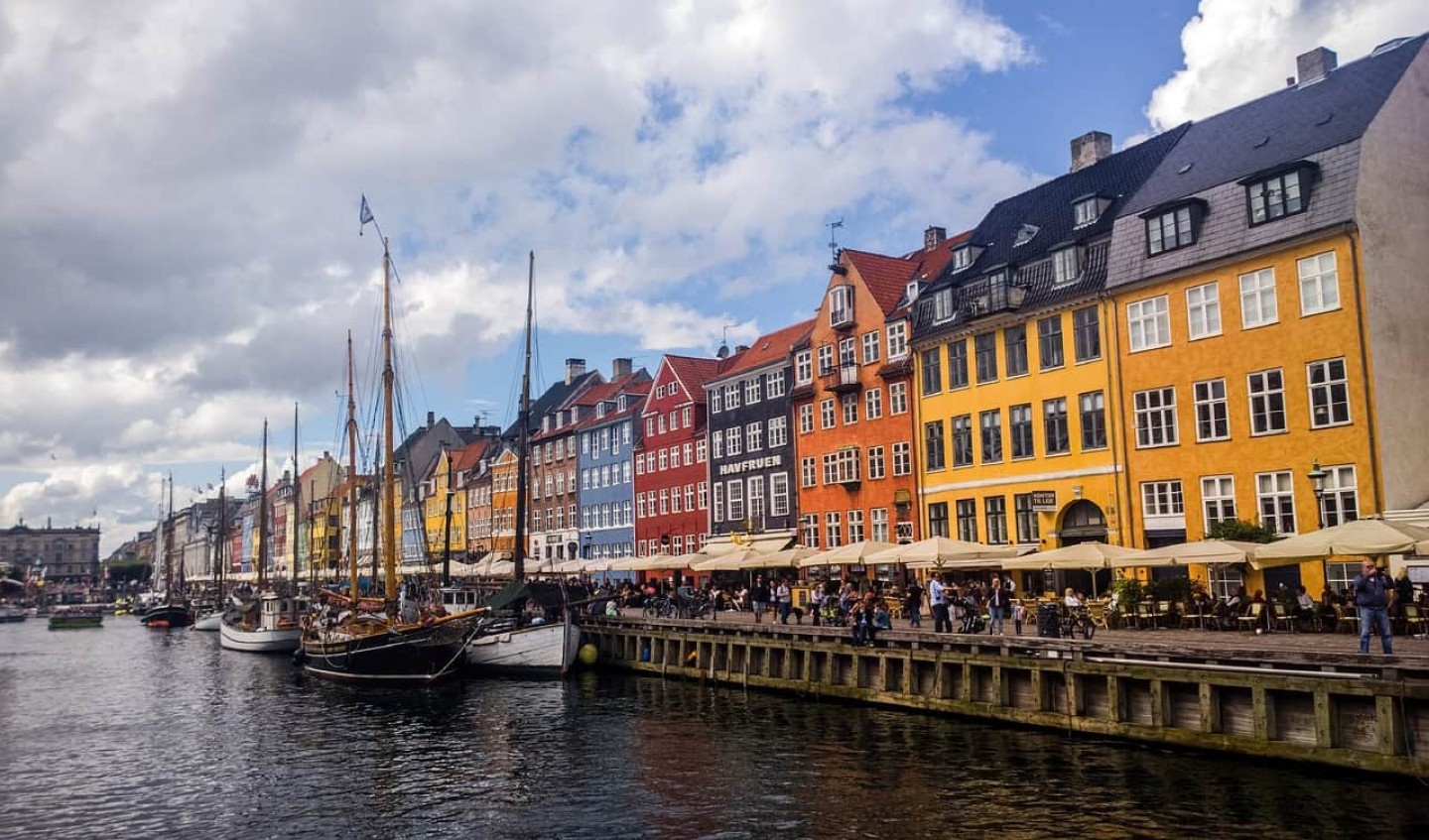 Colorful Nyhavn Harbor